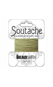 Beadsmith Rayon soutache cord 3mm - Ivy